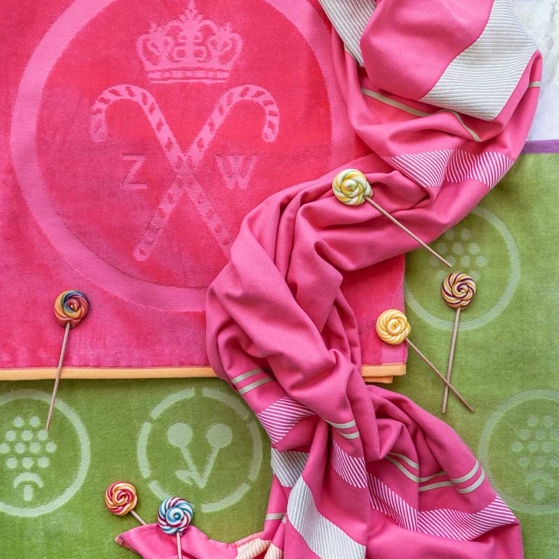 Handtuchkollektion von Zuckerlwerkstatt x Vossen