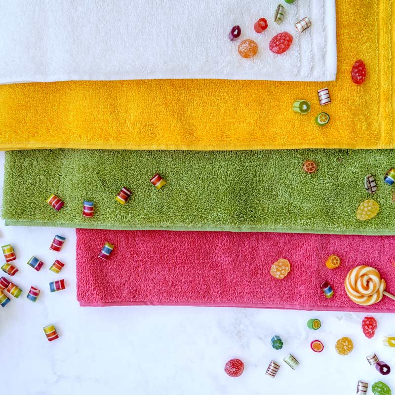 Handtuchkollektion von Zuckerlwerkstatt x Vossen