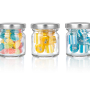 Osterüberraschung im Miniglas 6 Stück